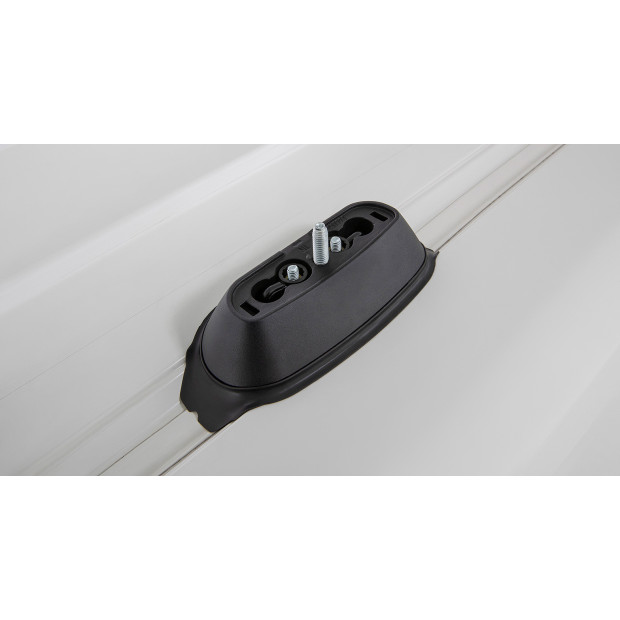 Kit 3 barres de toit noires RHINO-RACK Heavy Duty RCH • JB1603 