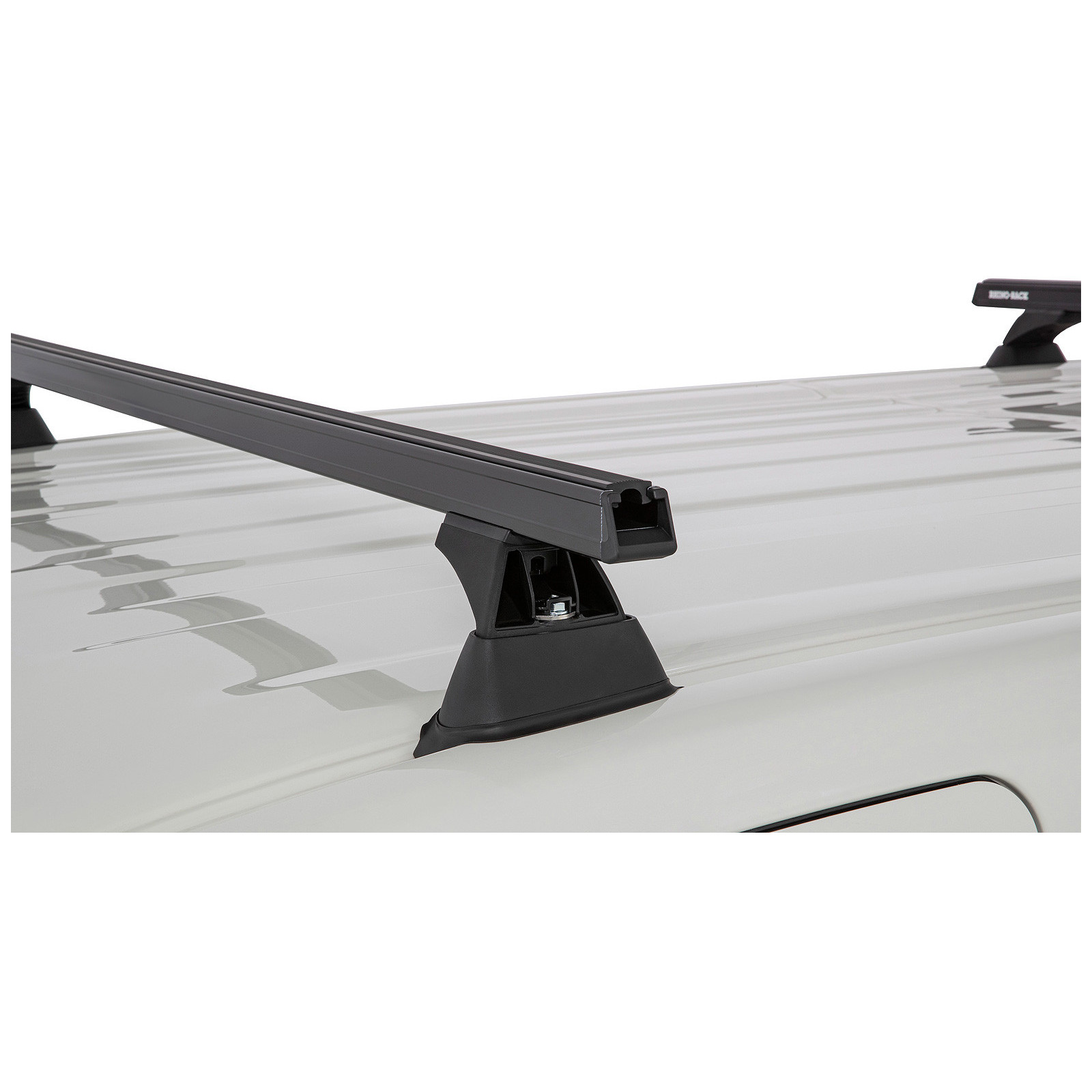 Kit 3 barres de toit noires RHINO-RACK Heavy Duty RCH • JB1603 