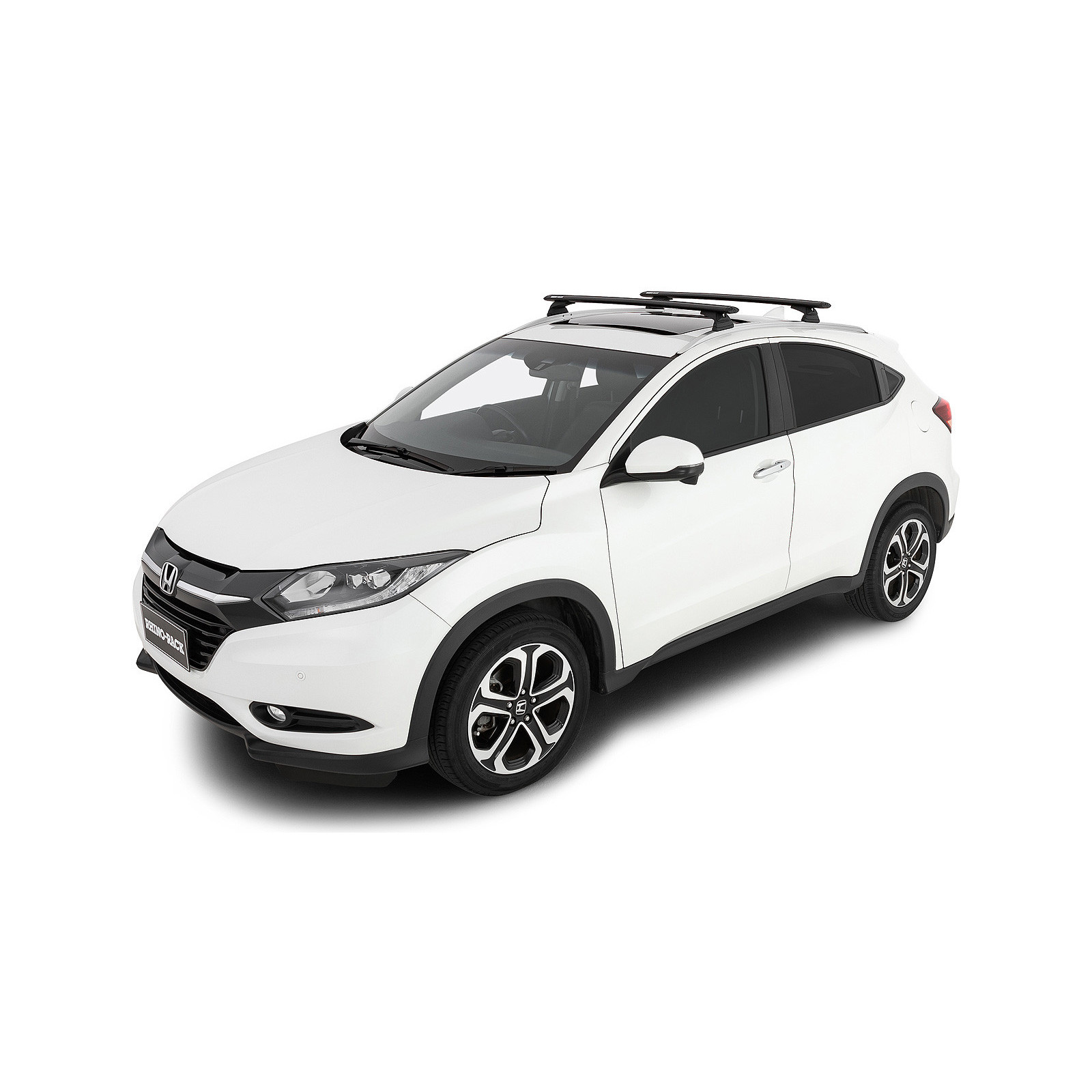 Kit 2 barres de toit noires RHINO-RACK Vortex RCL • JB1614 