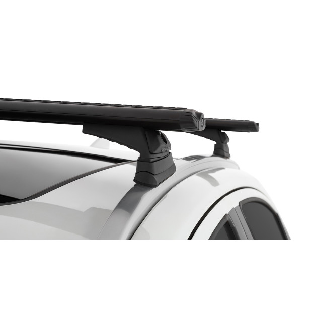 Kit 2 barres de toit noires RHINO-RACK Vortex RCL • JB1614 