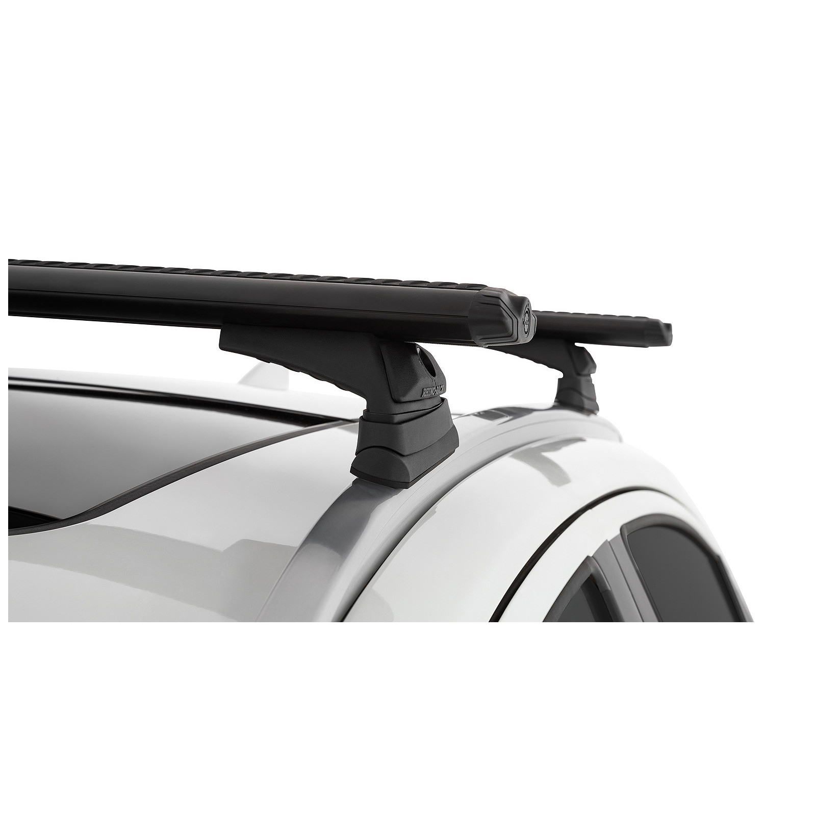Kit 2 barres de toit noires RHINO-RACK Vortex RCL • JB1614 
