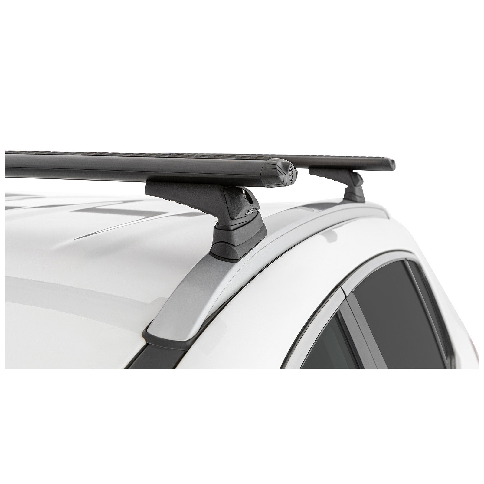 Kit 2 barres de toit noires RHINO-RACK Vortex RCL • JB1614 
