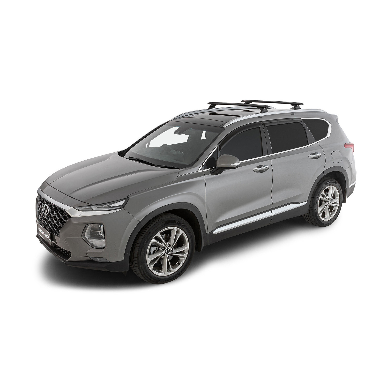 Kit 2 barres de toit noires RHINO-RACK Vortex RCL • JB1626 