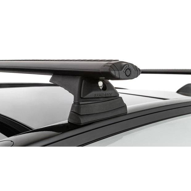 Kit 2 barres de toit noires RHINO-RACK Vortex RCL • JB1632 