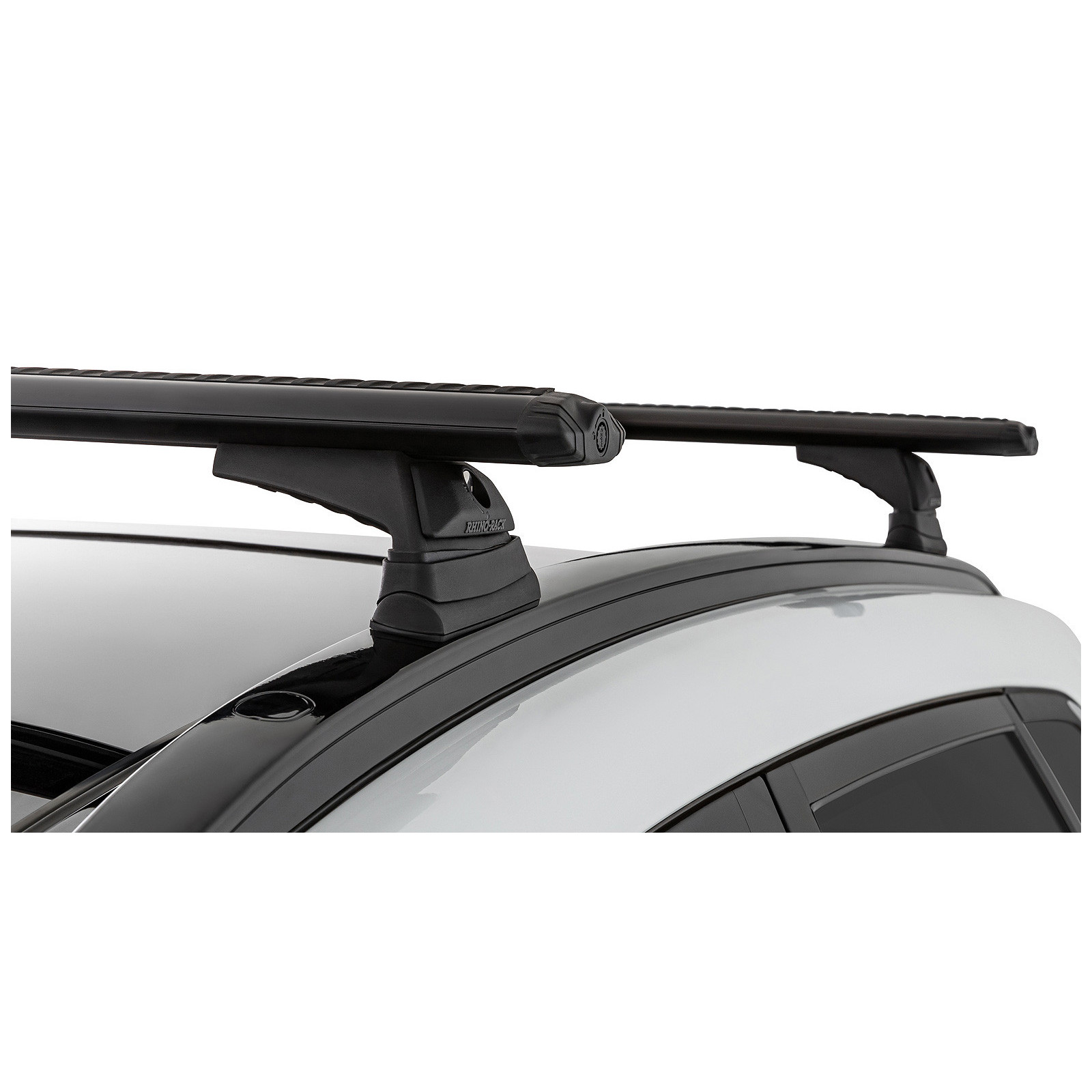 Kit 2 barres de toit noires RHINO-RACK Vortex RCL • JB1632 