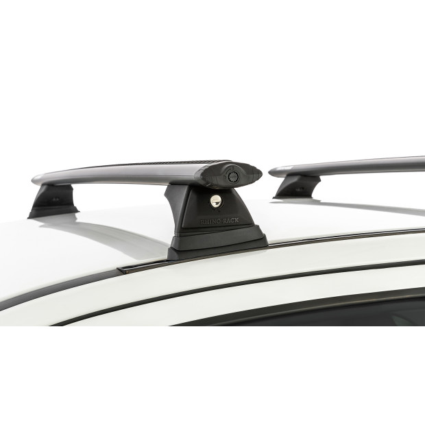 Kit 2 barres de toit noires RHINO-RACK Vortex RCH • JB1667 