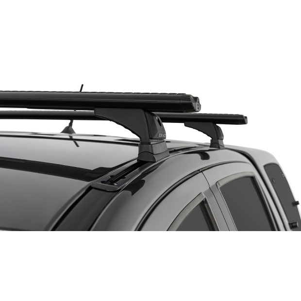 Kit 2 barres de toit noires RHINO-RACK Vortex RCH • JB1671 