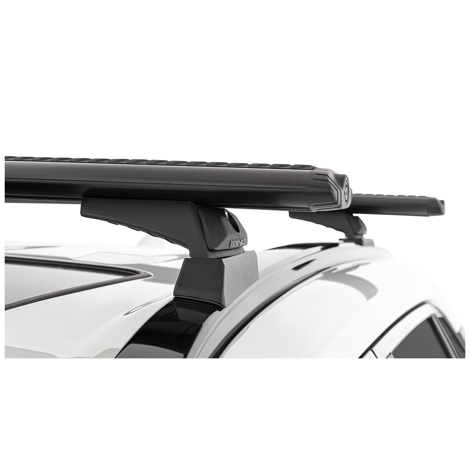 Kit 2 barres de toit noires RHINO-RACK Vortex RCH • JB1676 