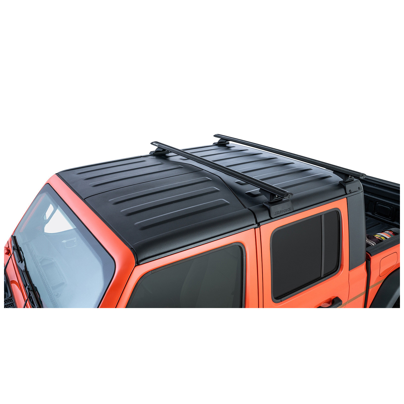 Kit 2 barres de toit noires RHINO-RACK Vortex RCL Backbone • JC-00295 