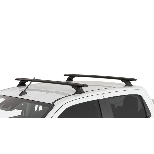 Kit 2 barres de toit noires RHINO-RACK Vortex RCH • JC-00524 