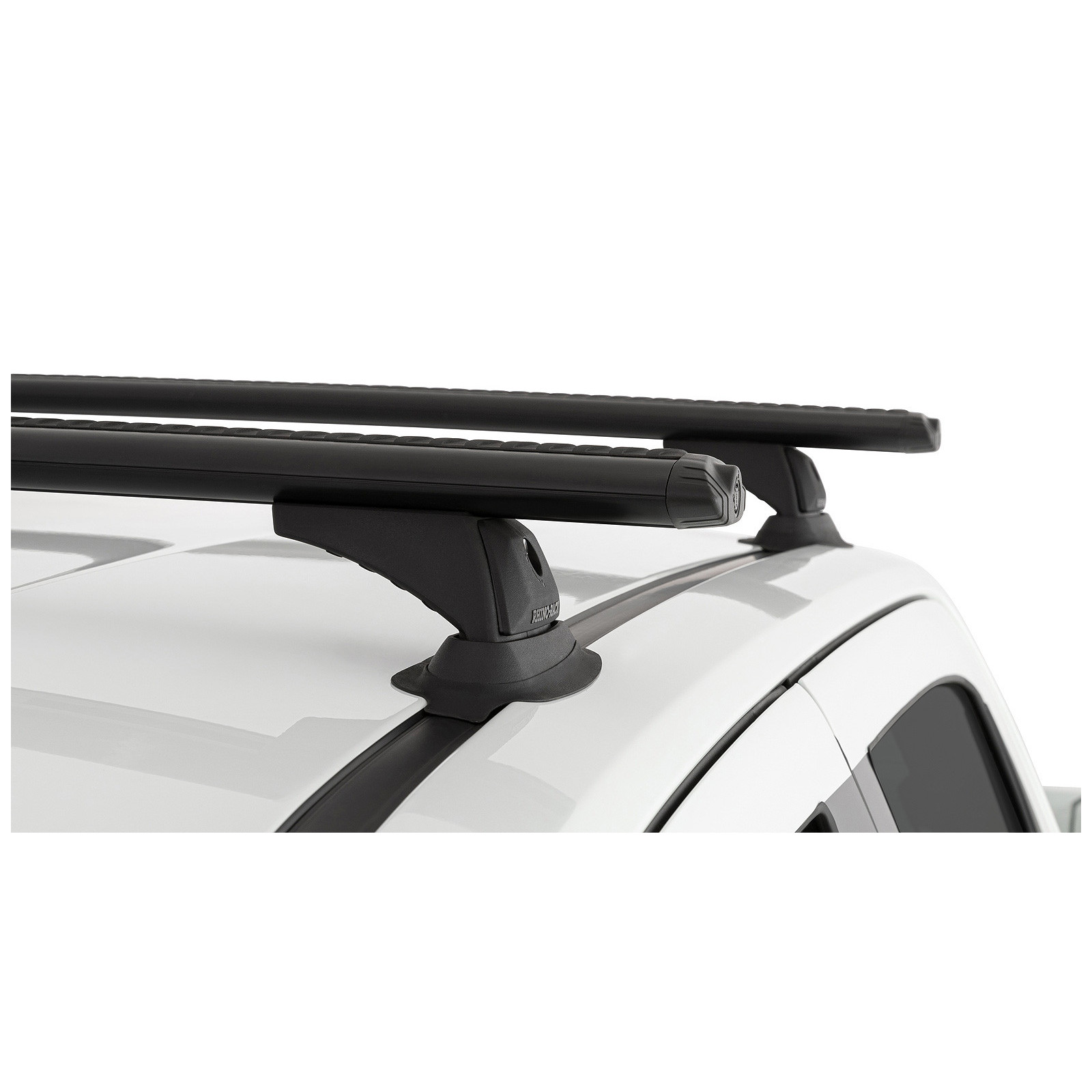Kit 2 barres de toit noires RHINO-RACK Vortex RCH • JC-00524 
