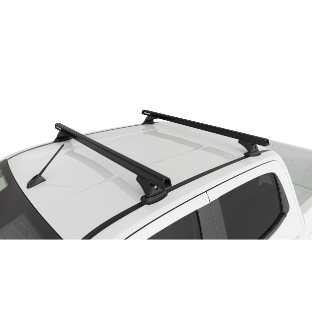 Kit 2 barres de toit noires RHINO-RACK Heavy Duty RCH • JC-00568 