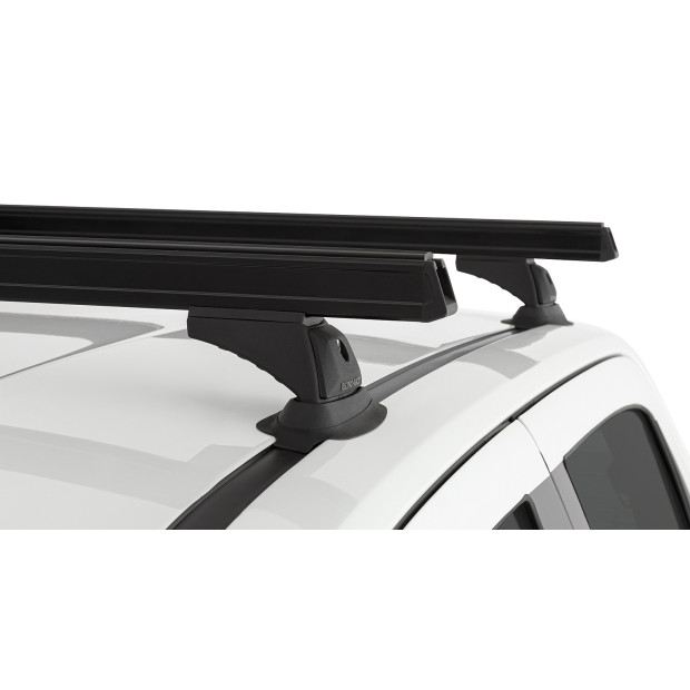 Kit 2 barres de toit noires RHINO-RACK Heavy Duty RCH • JC-00568 