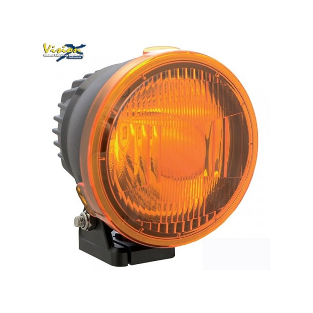 Protection Polycarbonate VISION X CANNON 90W • Cache Jaune (brouillard) Faisceau Euro • PCV-8500YEU