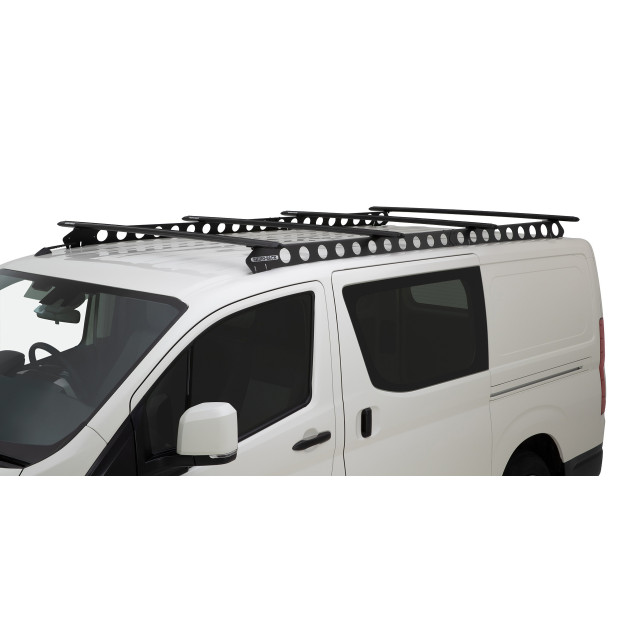 Kit 4 barres de toit noires RHINO-RACK Vortex Backbone • JC-01219 