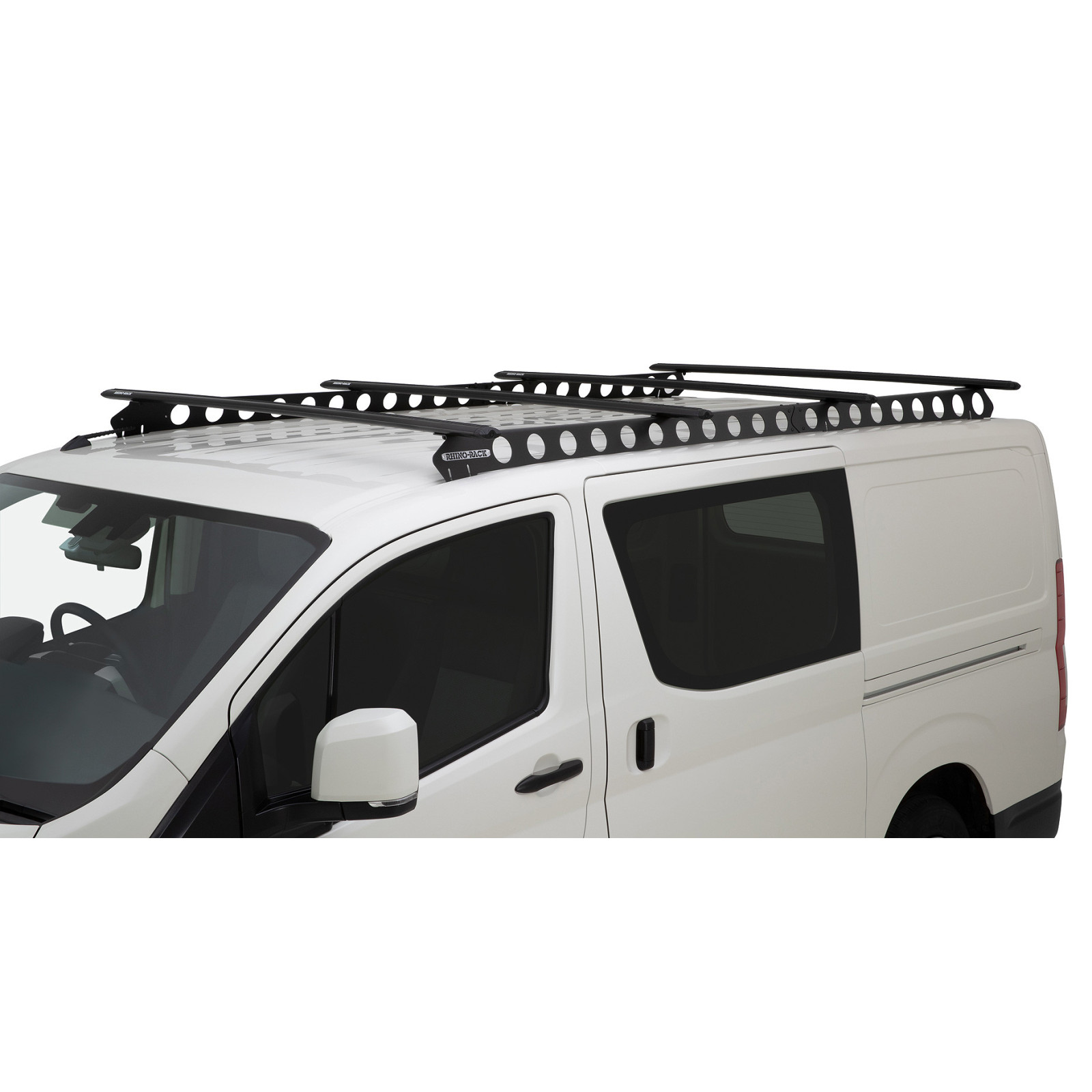 Kit 4 barres de toit noires RHINO-RACK Vortex Backbone • JC-01219 