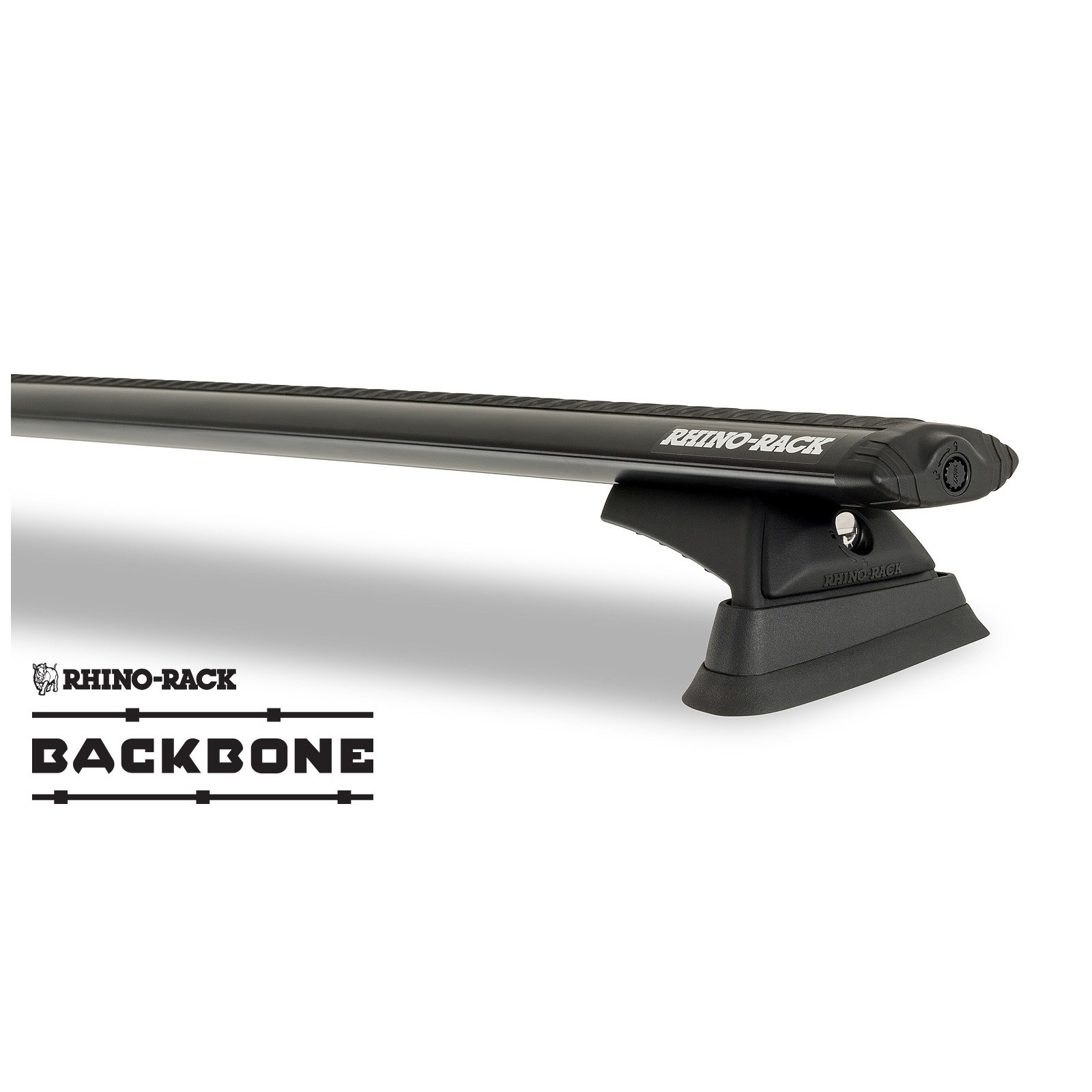 Kit 3 barres de toit noires RHINO-RACK Vortex RCL Backbone • JC-01312 