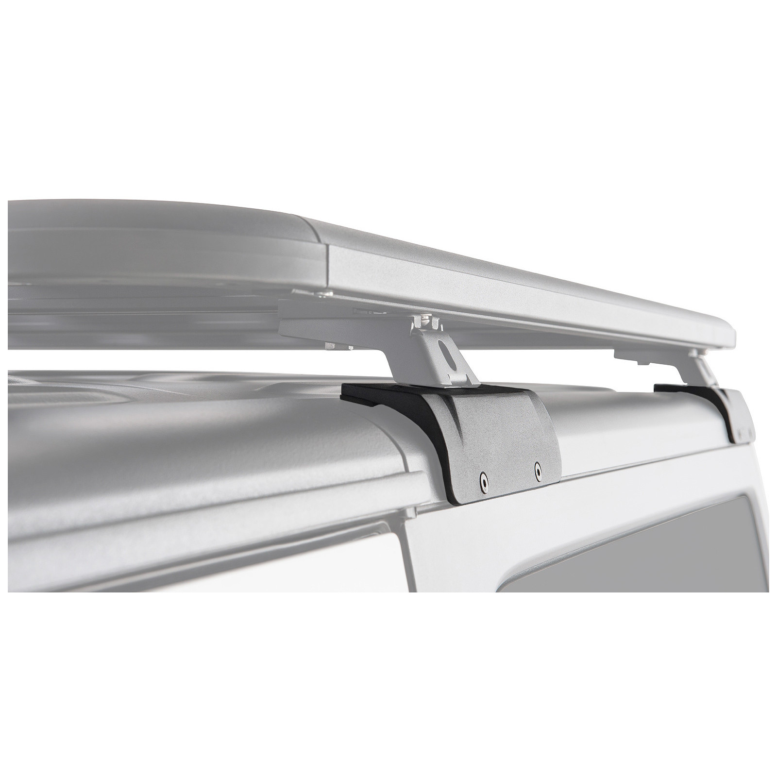 Kit 2 barres de toit noires RHINO-RACK Vortex RCL Backbone • JC-01320 