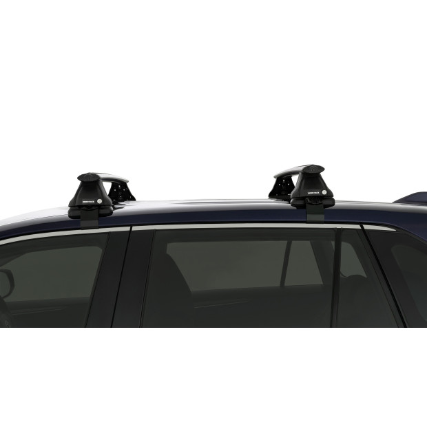 Kit 2 barres de toit noires RHINO-RACK Vortex 2500 • JC-01375 