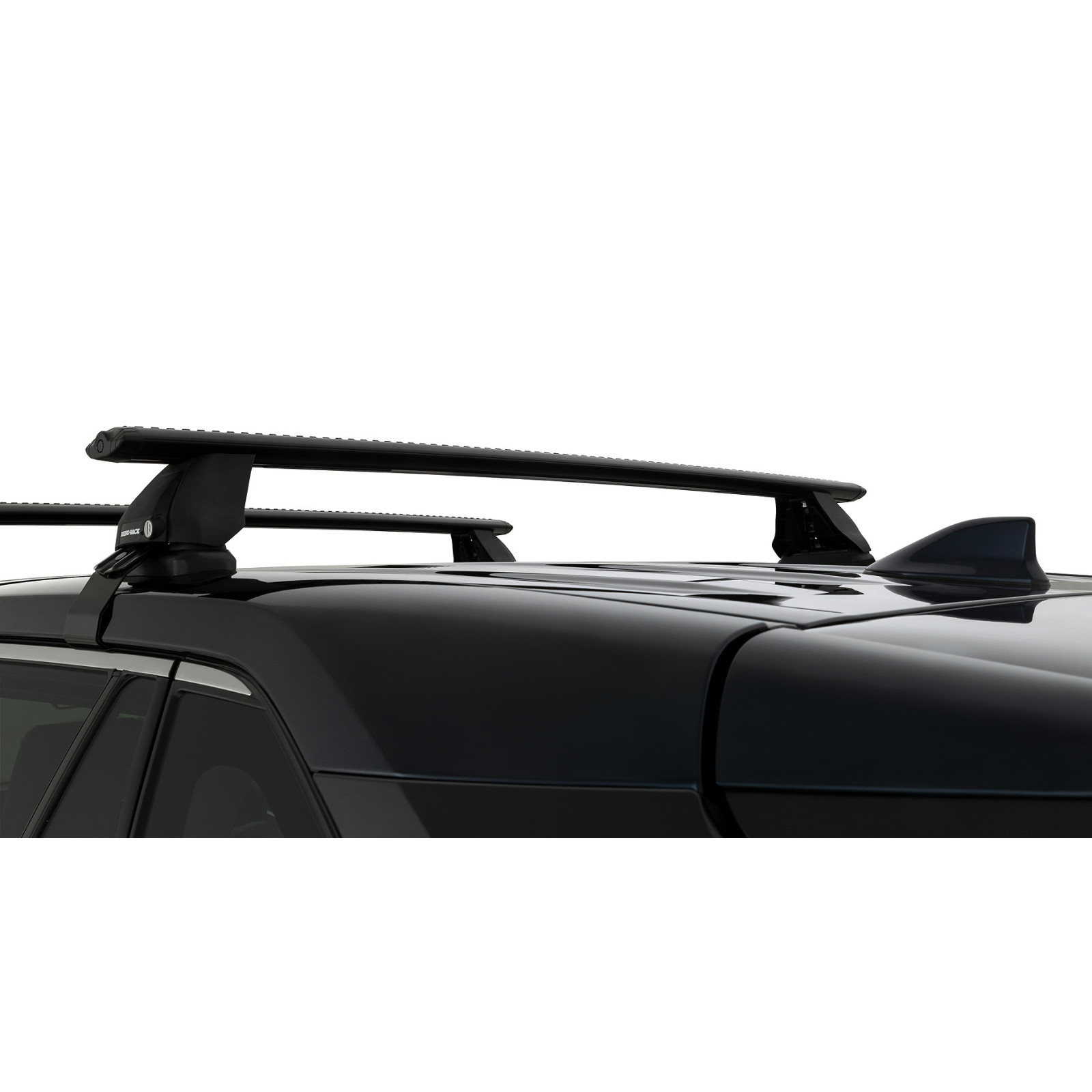 Kit 2 barres de toit noires RHINO-RACK Vortex 2500 • JC-01375 