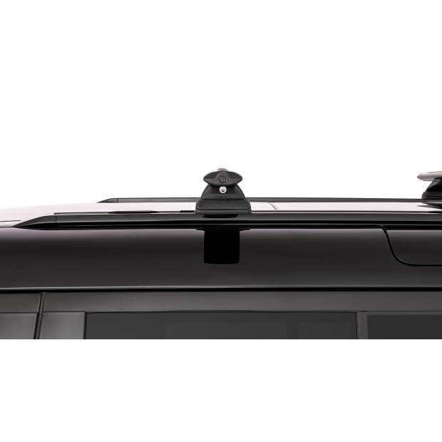 Kit 2 barres de toit noires RHINO-RACK Vortex RCL • JC-01410 