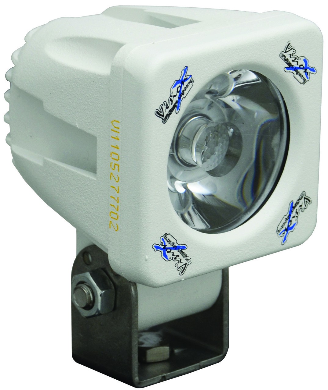 Phare LED Compact Carré 2'' VISION X SOLSTICE SOLO Blanc 10W 1.052LM Faisceau Euro 30/65°