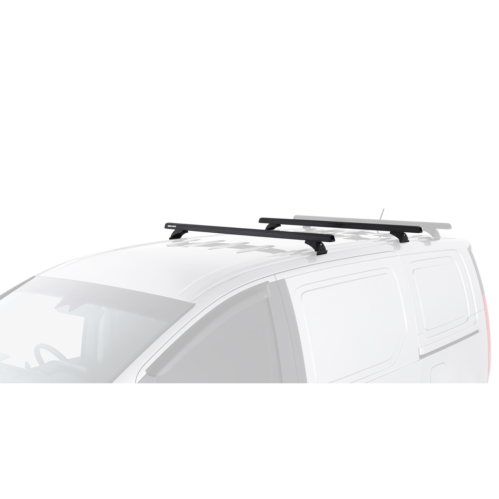 Kit 2 barres de toit noires RHINO-RACK Heavy Duty RCH • JC-01501 