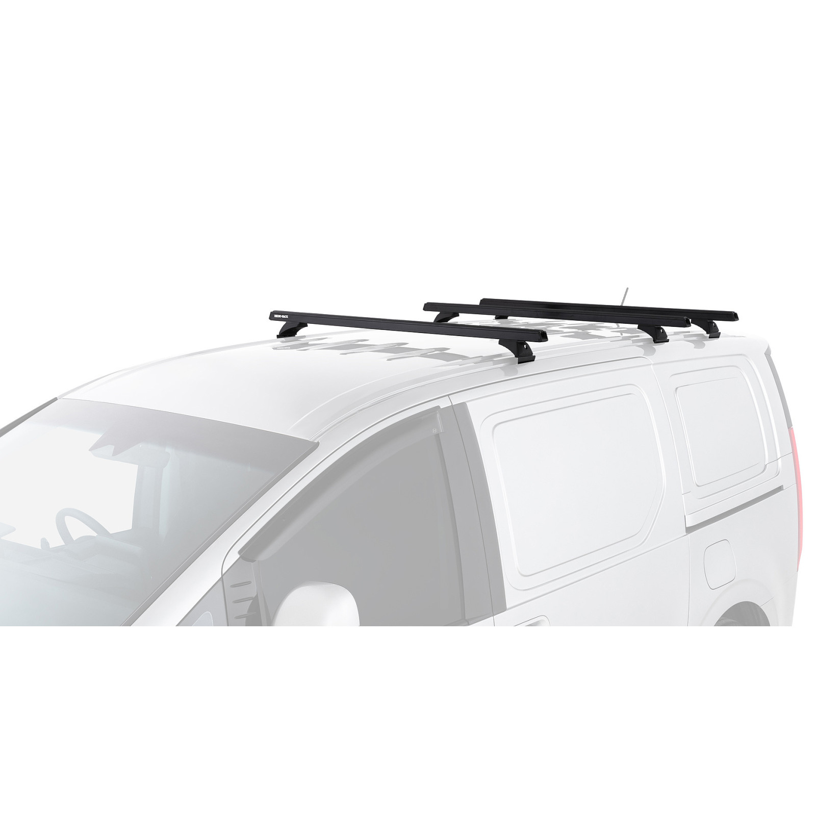 Kit 3 barres de toit noires RHINO-RACK Heavy Duty RCH • JC-01504 