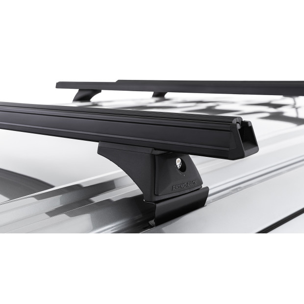 Kit 3 barres de toit noires RHINO-RACK Heavy Duty RCH • JC-01504 