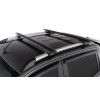 Kit 2 barres de toit noires RHINO-RACK Vortex RX • JC-01532 