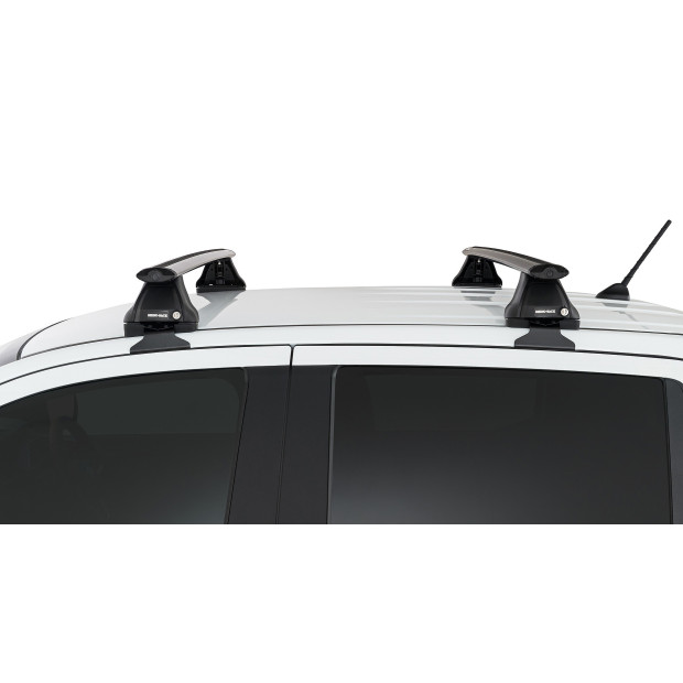 Kit 2 barres de toit noires RHINO-RACK Vortex 2500 • JC-01533 