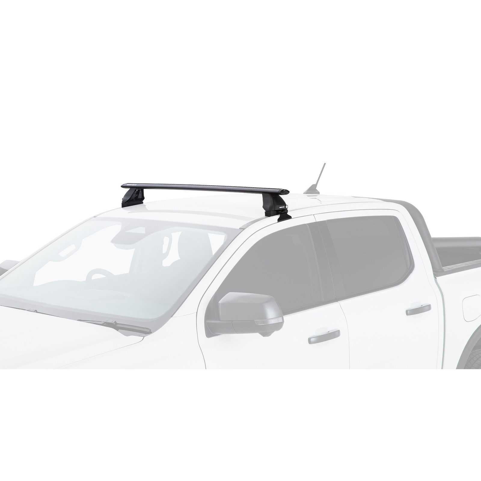 Kit 1 barre de toit noire RHINO-RACK Vortex 2500 • JC-01534 