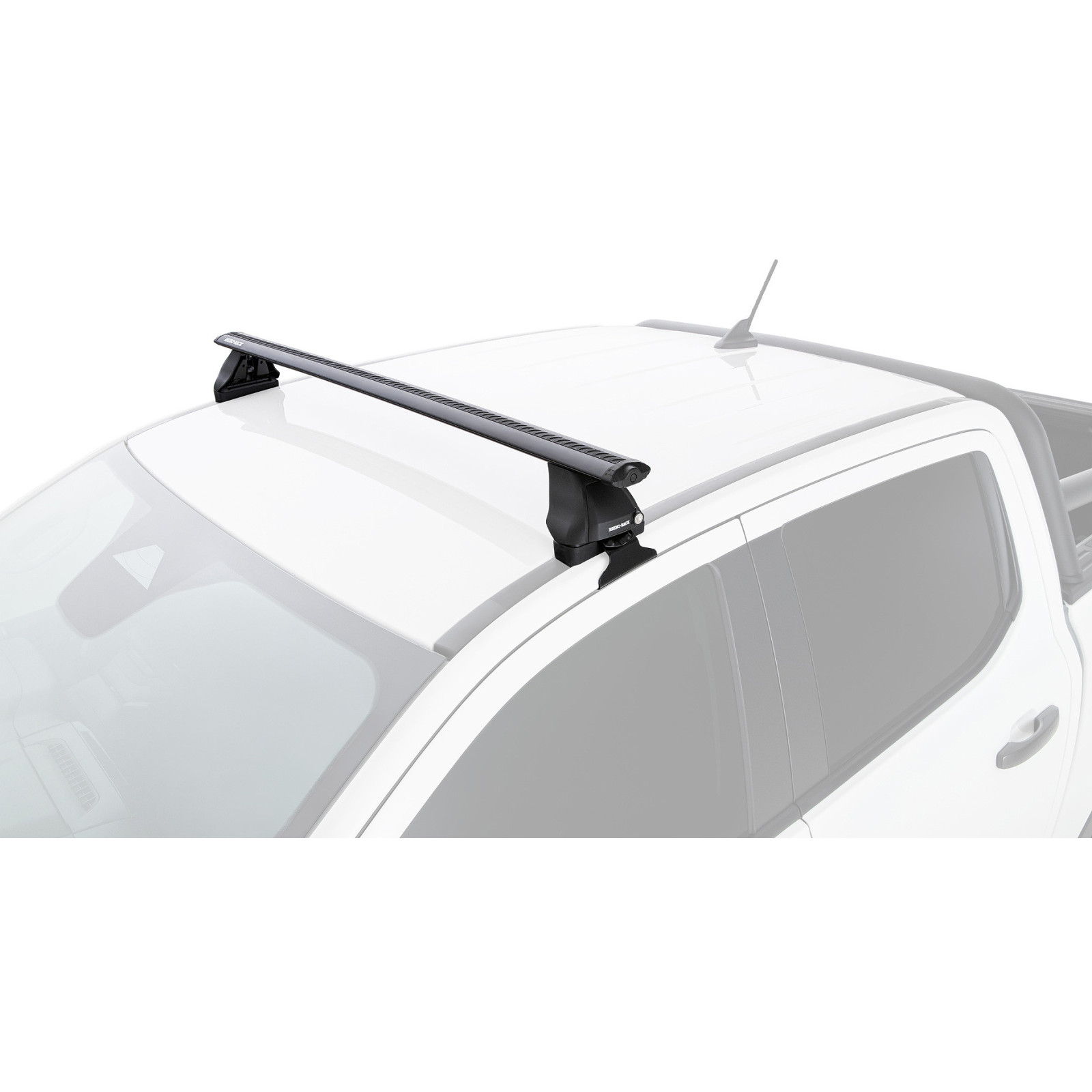 Kit 1 barre de toit noire RHINO-RACK Vortex 2500 • JC-01534 