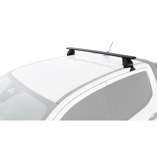 Kit 1 barre de toit noire RHINO-RACK Vortex 2500 • JC-01535 