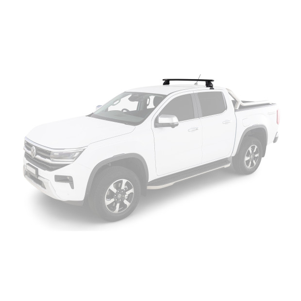 Kit 1 barre de toit noire RHINO-RACK Vortex 2500 • JC-01535 