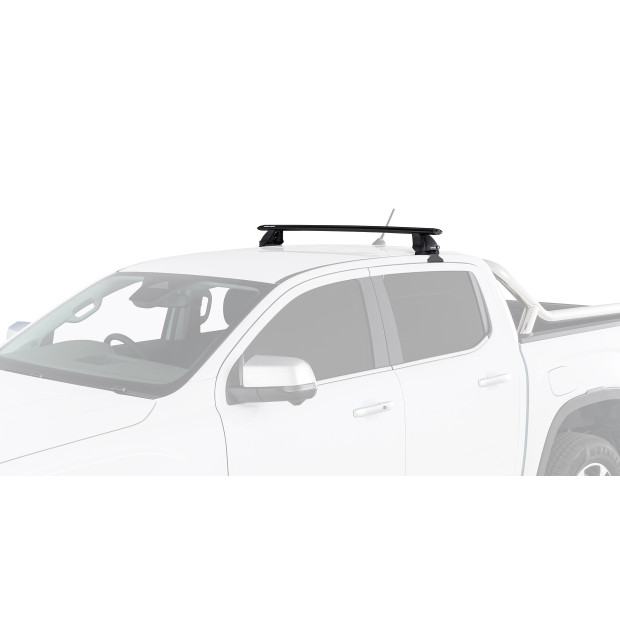 Kit 1 barre de toit noire RHINO-RACK Vortex 2500 • JC-01535 