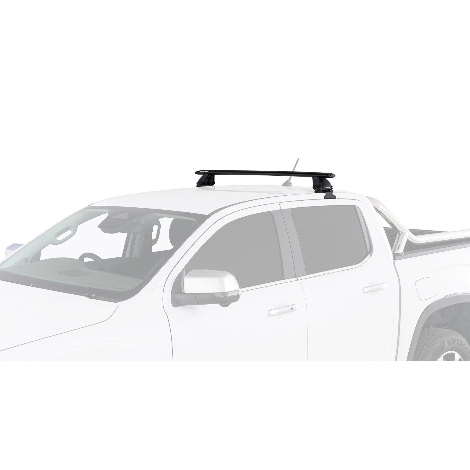 Kit 1 barre de toit noire RHINO-RACK Vortex 2500 • JC-01535 