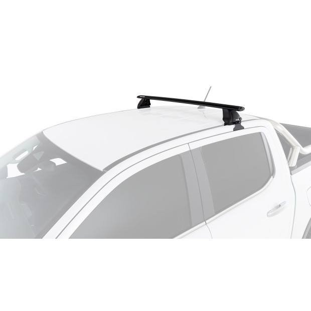 Kit 1 barre de toit noire RHINO-RACK Vortex 2500 • JC-01535 