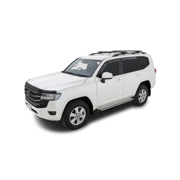 Kit 2 barres de toit noires RHINO-RACK Vortex RX • JC-01549 