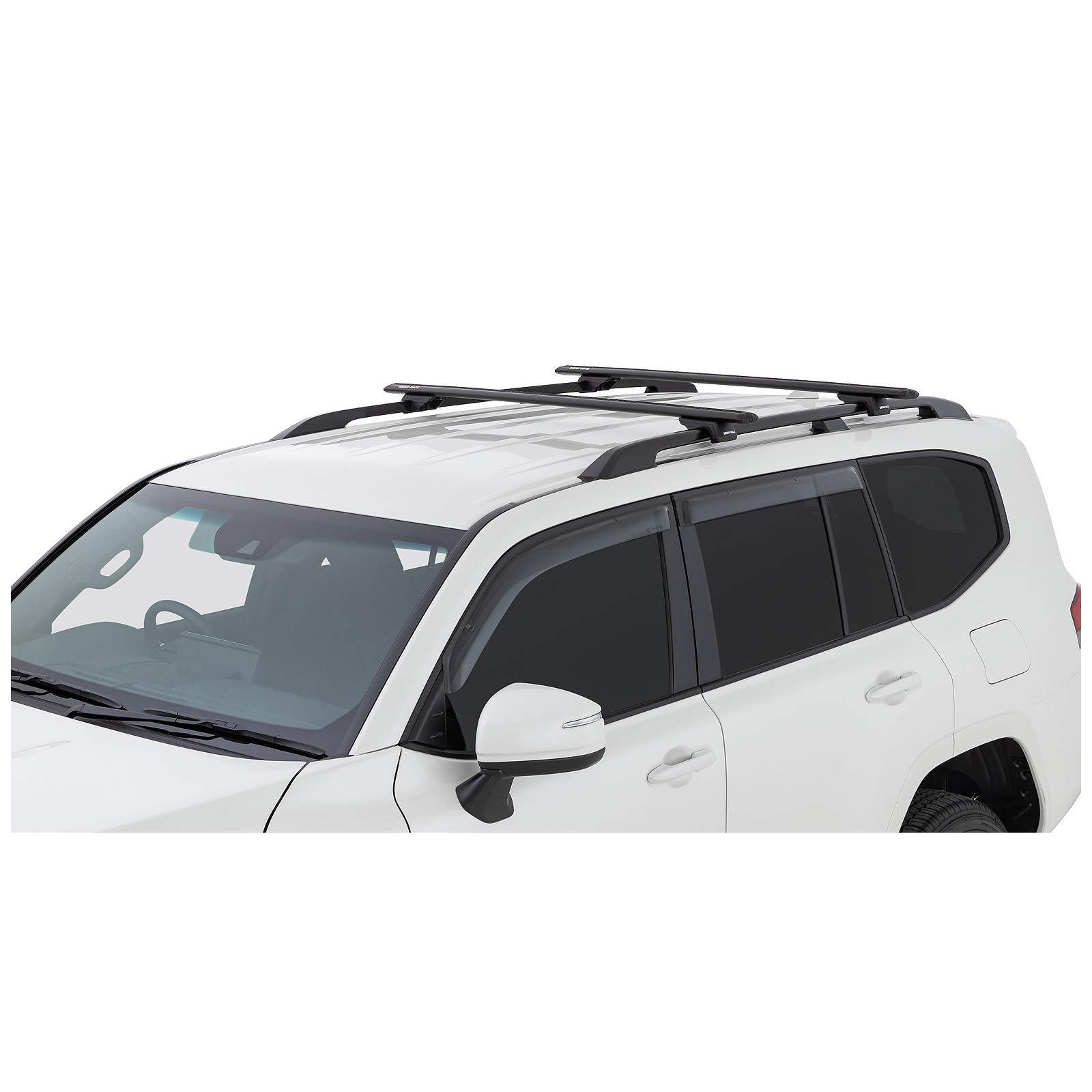 Kit 2 barres de toit noires RHINO-RACK Vortex RX • JC-01549 