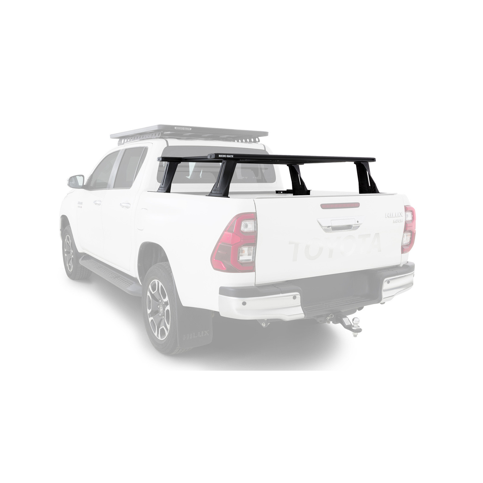 Reconn-Deck 2 Bar Ute Tub System with 4 NS Bars Rhino Rack 