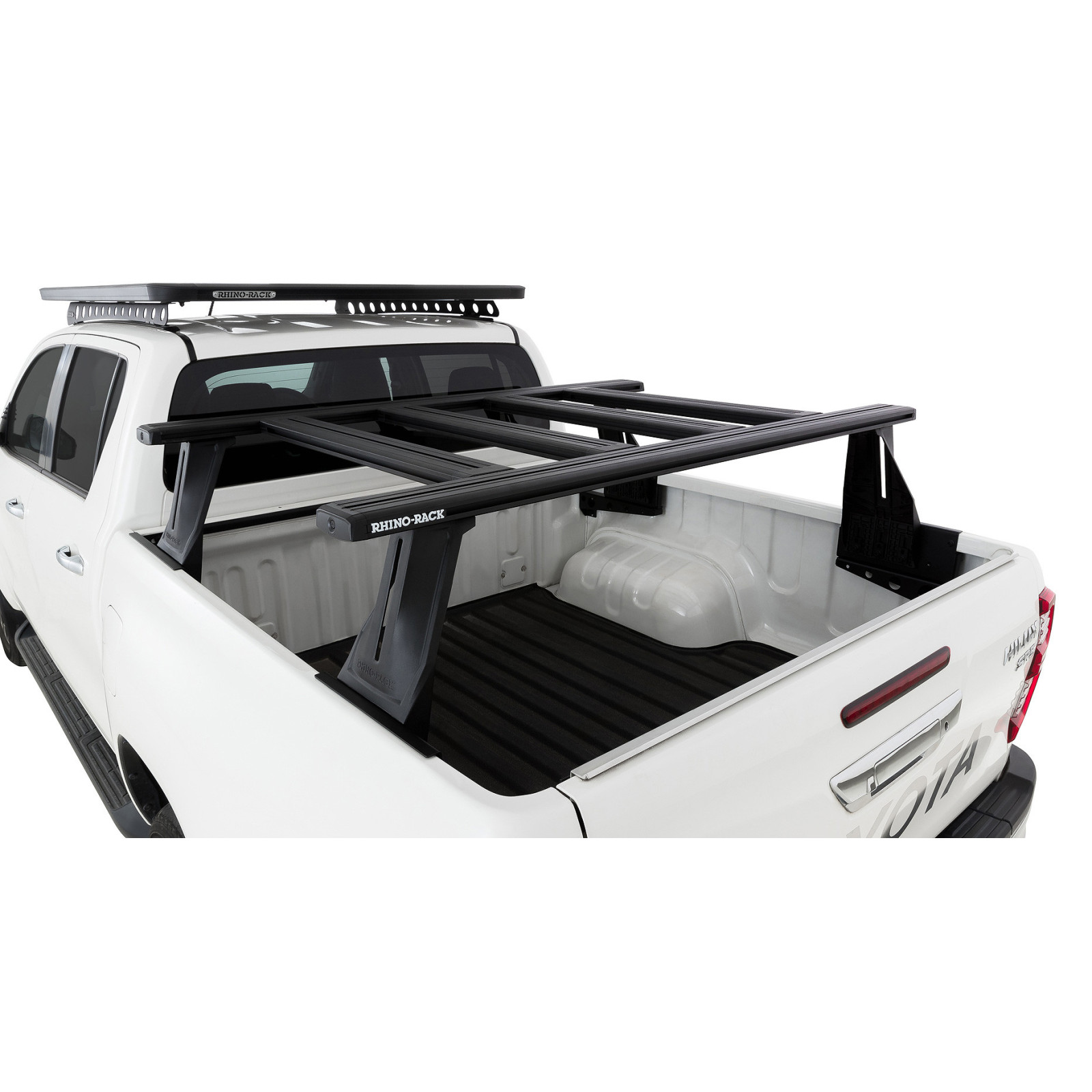 Reconn-Deck 2 Bar Ute Tub System with 4 NS Bars Rhino Rack 