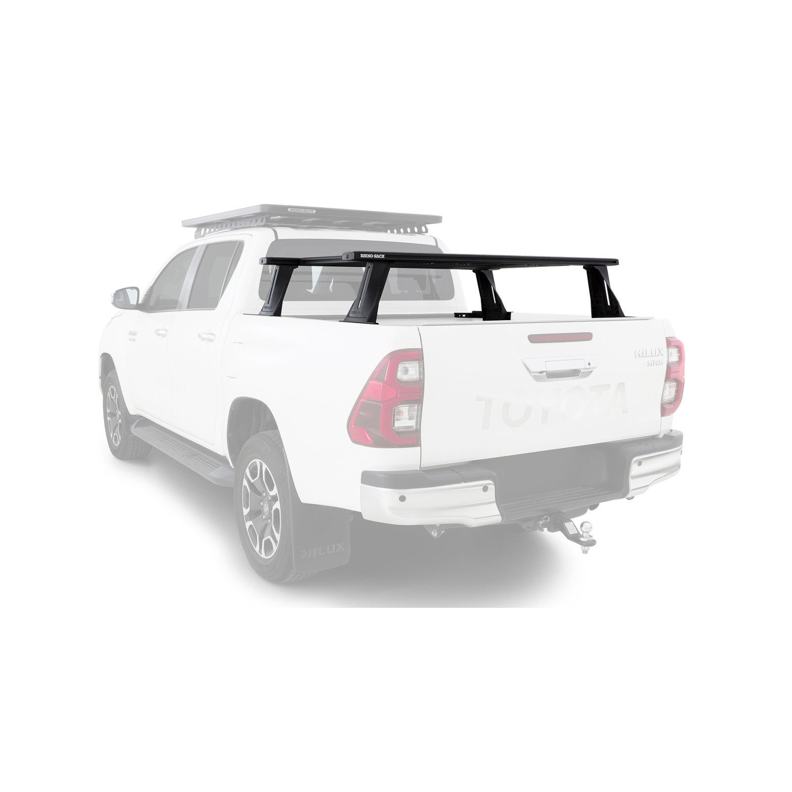 Reconn-Deck 2 Bar Ute Tub System with 6 NS Bars Rhino Rack 