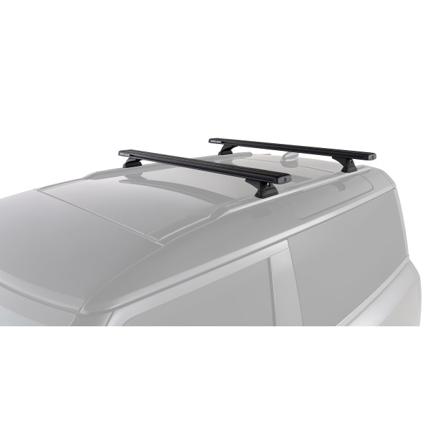 Kit 2 barres de toit noires RHINO-RACK Reconn-deck RCL RCH • JC-01593 