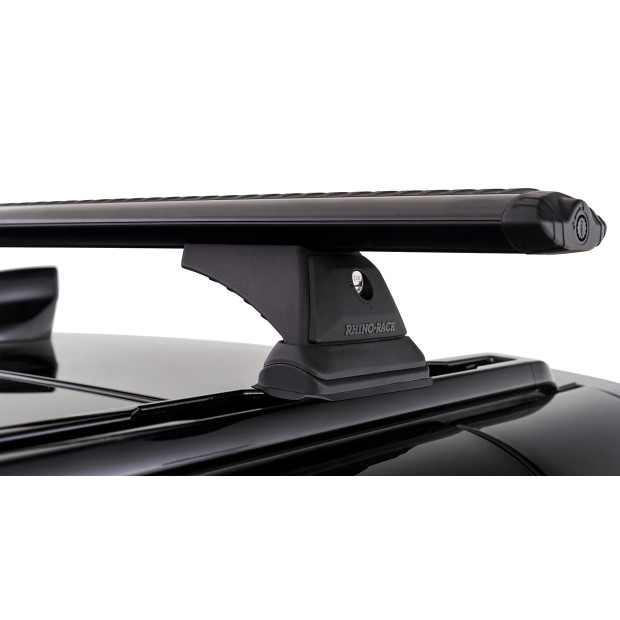 Kit 2 barres de toit noires RHINO-RACK Vortex RCH RCL • JC-01594 