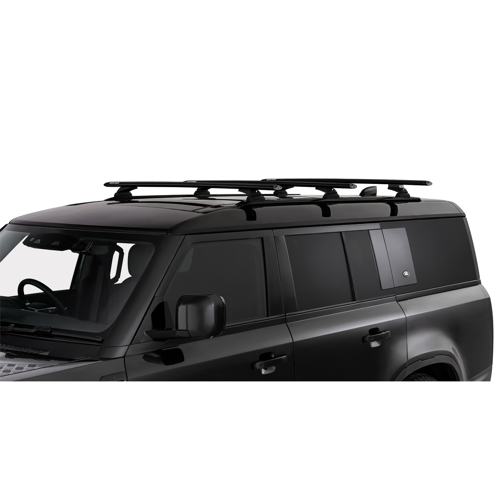 Kit 3 barres de toit noires RHINO-RACK Vortex RCL • JC-01926 