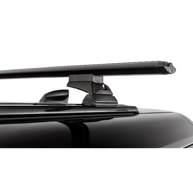 Kit 3 barres de toit noires RHINO-RACK Vortex RCL • JC-01926 