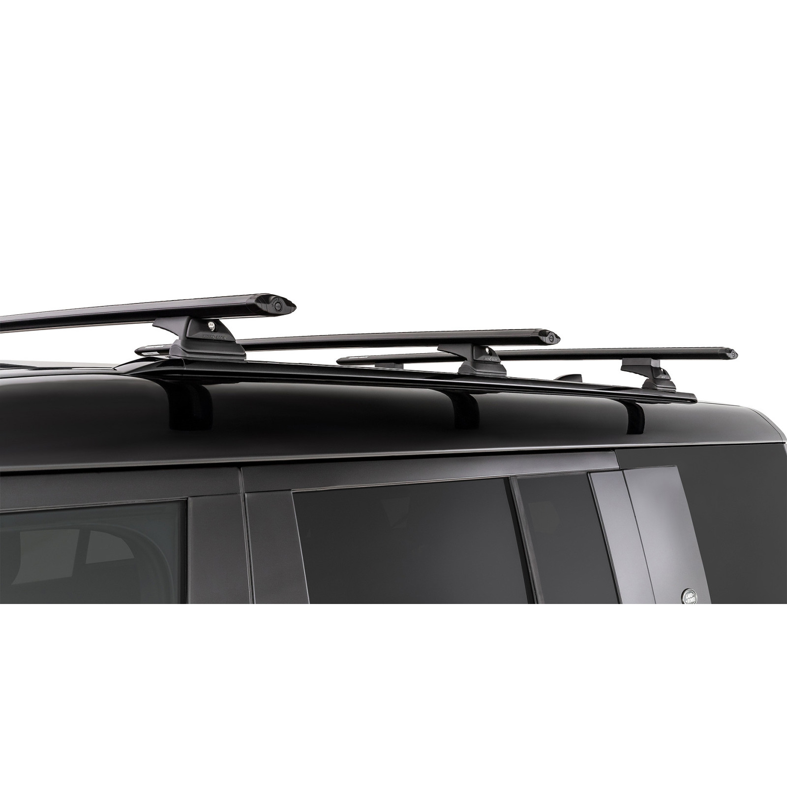 Kit 3 barres de toit noires RHINO-RACK Vortex RCL • JC-01926 