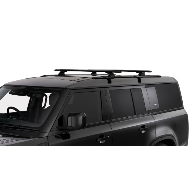 Kit 2 barres de toit noires RHINO-RACK Vortex RCL • JC-01933 