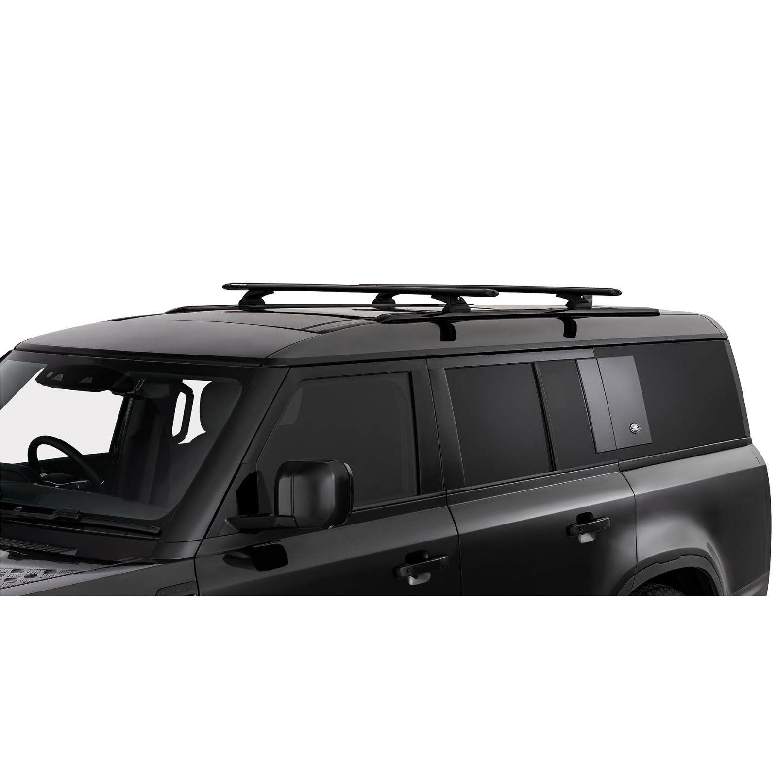 Kit 2 barres de toit noires RHINO-RACK Vortex RCL • JC-01933 